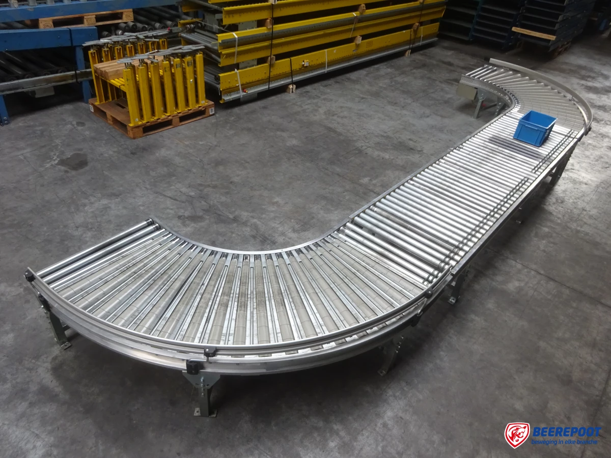 Rollenbaanbochten, drive